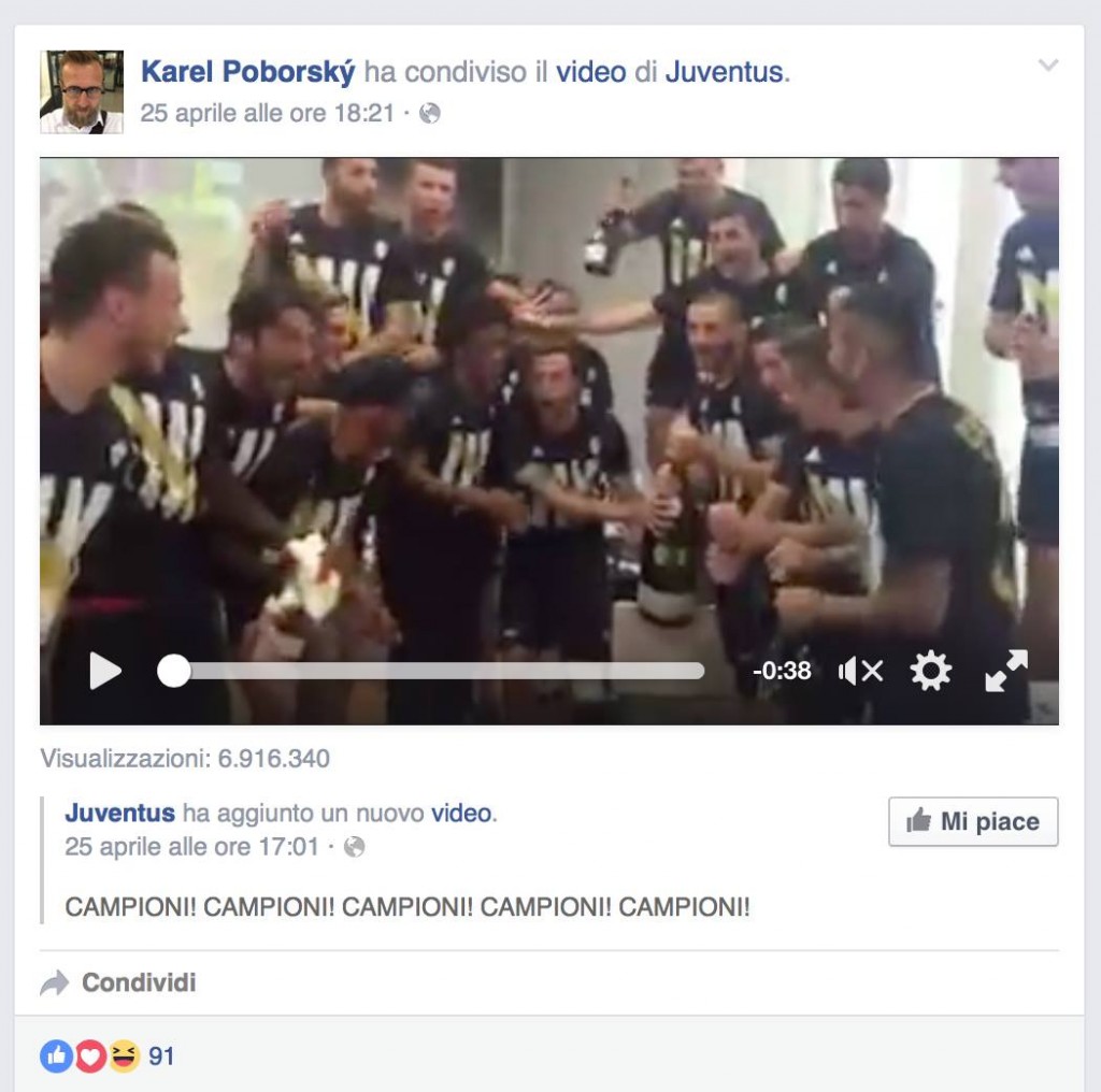 Poborsky schermata fb