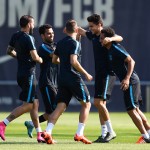 Barcelona Training Session and Press Conference