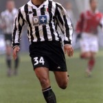 Juventus v Perugia Juan Esnaider