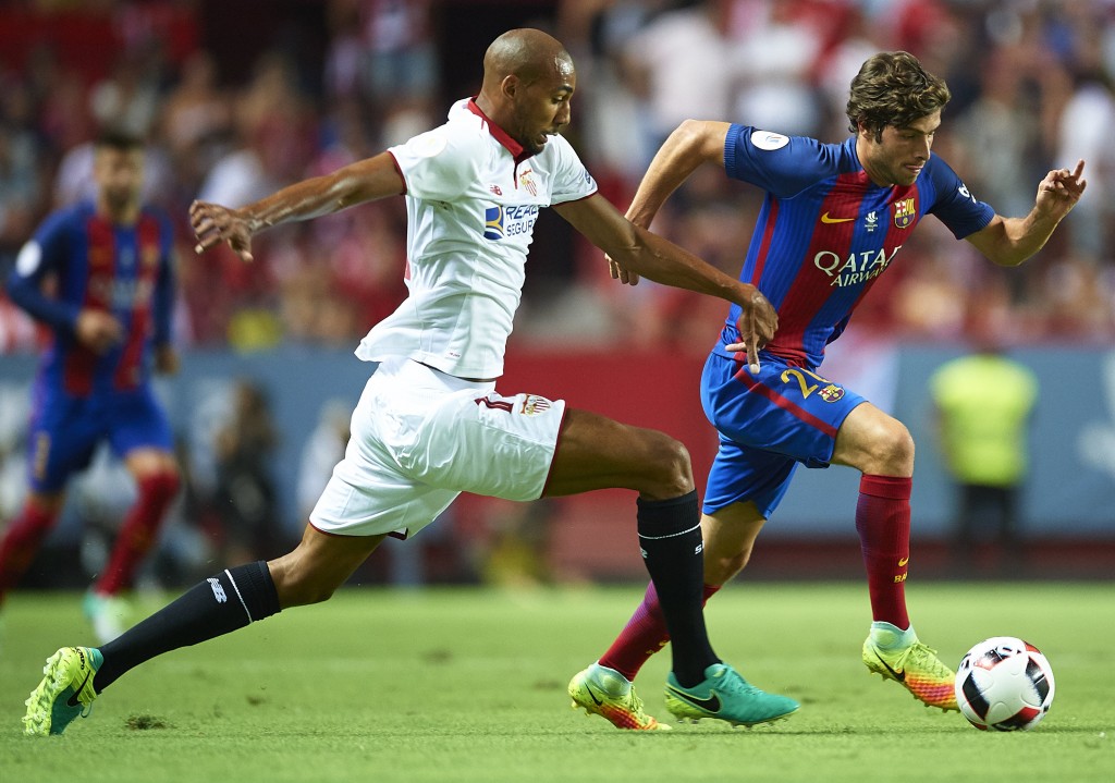 Sevilla FC vs FC Barcelona - Spanish Super Cup Final 1st Leg