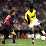 Nwankwo Kanu and Frank de Boer