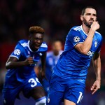 Leonardo Bonucci e Moise Kean