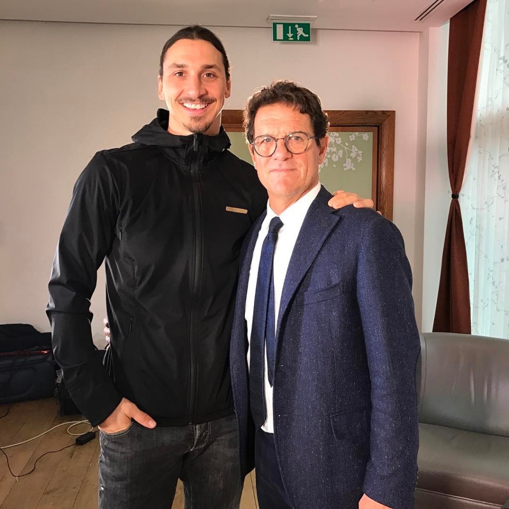 Capello e Ibrahimovic