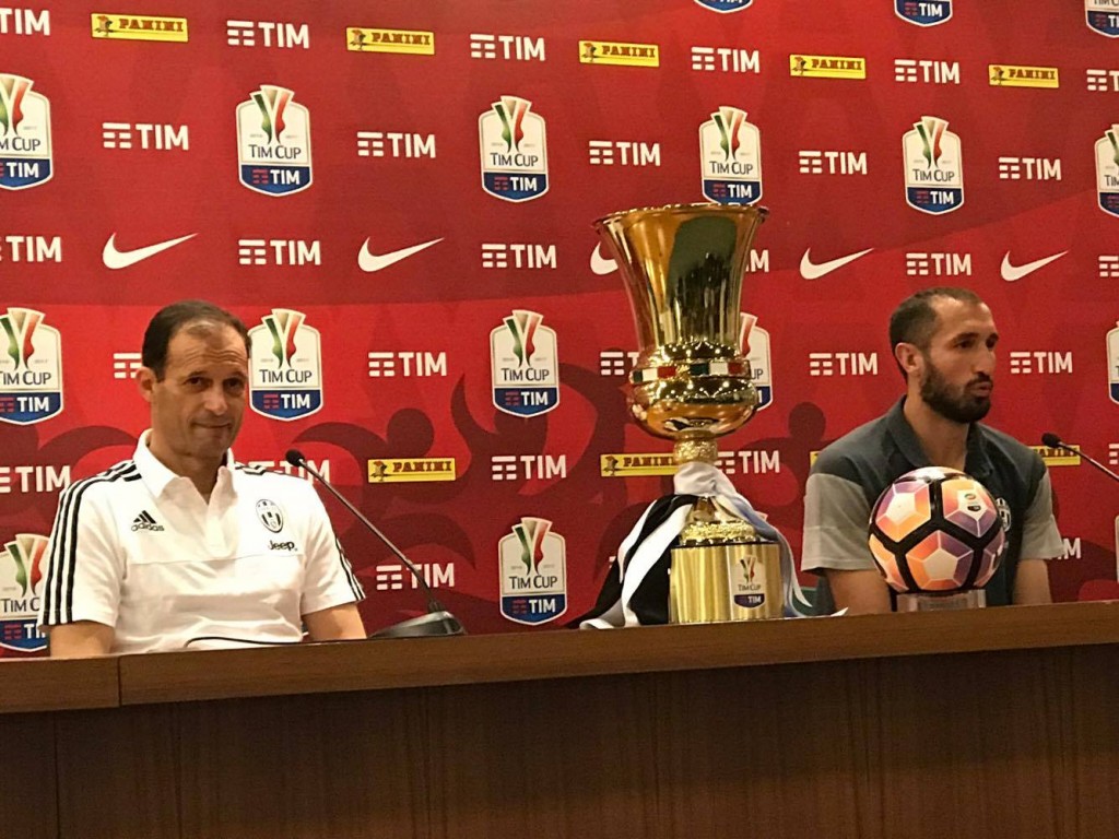Chiellini e Allegri