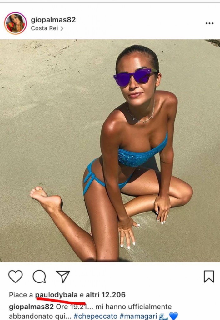 Giorgia Palmas e Dybala?