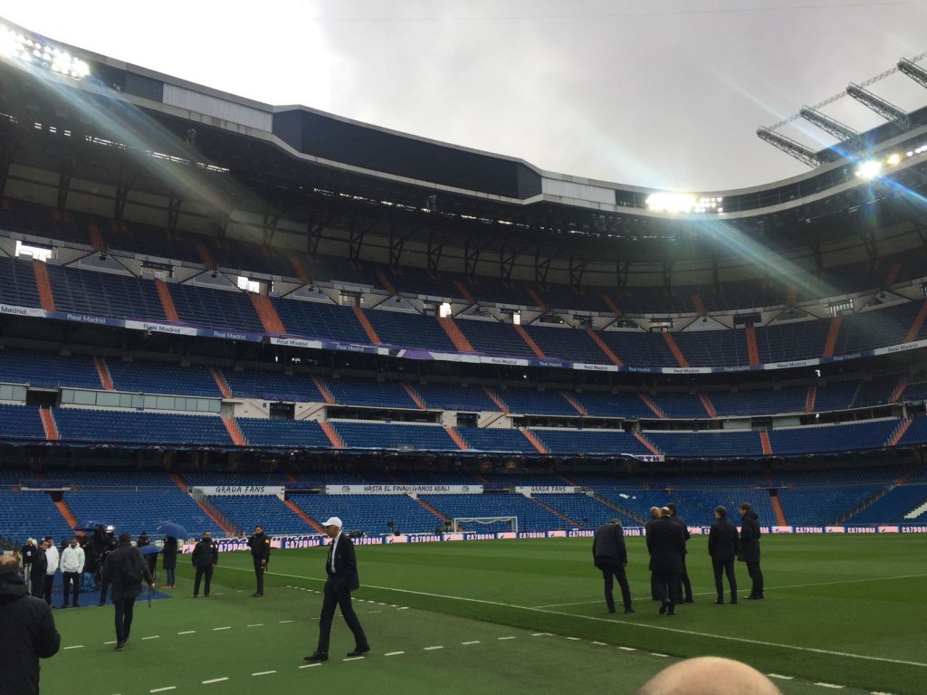 Juventus Real Madrid walk