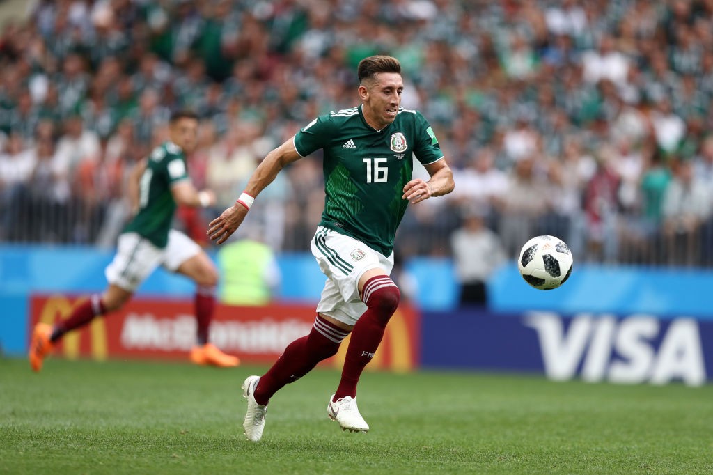 Calciomercato Roma: Hector Herrera, colonna del Messico, tra le squadre rivelazione del Mondiale