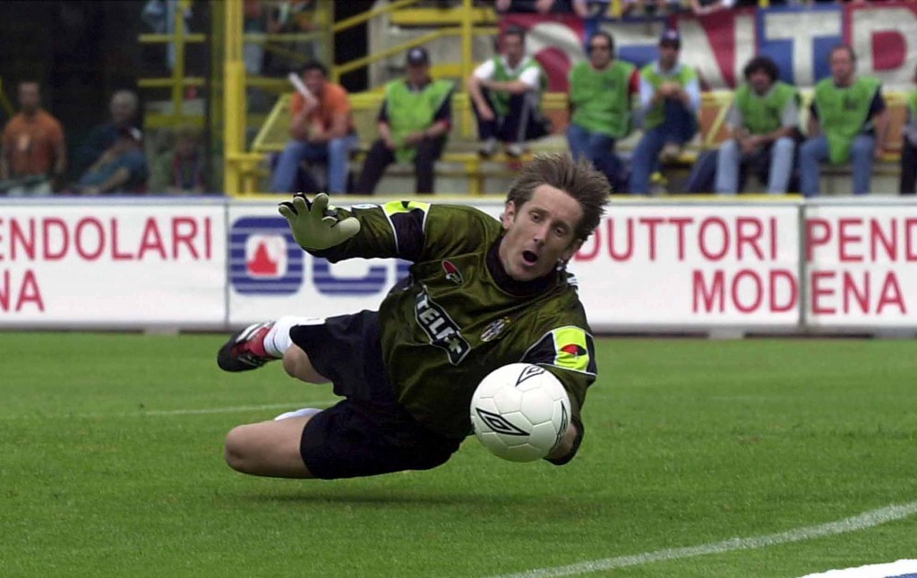 Van der Sar ai tempi della Juve