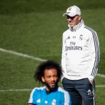 Zidane con in basso Marcelo