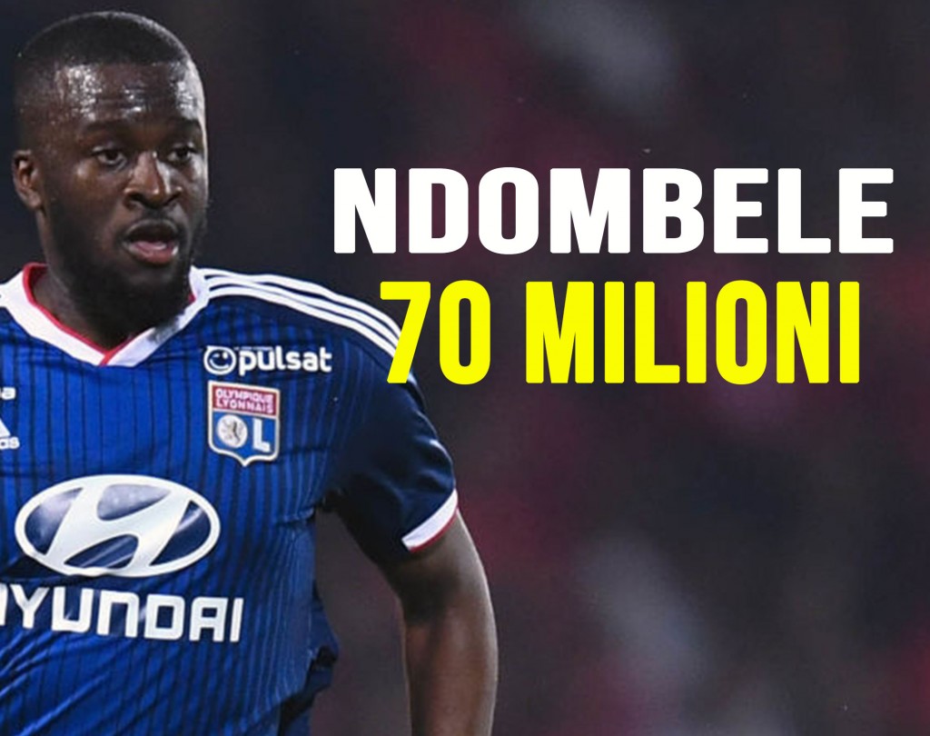 Calciomercato Juventus: per Ndombele il Lione vuole 70 milioni.