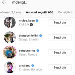 de-ligt segue i calciatori della Juve su Instagram