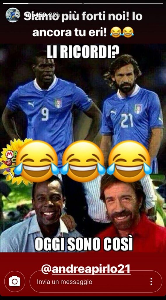 Balotelli e Pirlo
