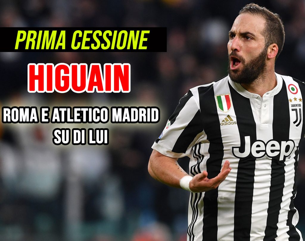 Mercato Juve: Gonzalo Higuain sicuro partente.