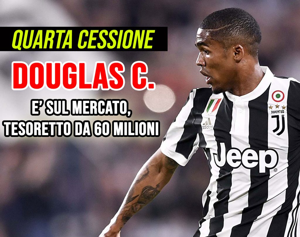 Calciomercato Juventus: Douglas Costa sacrificato per fare cassa.