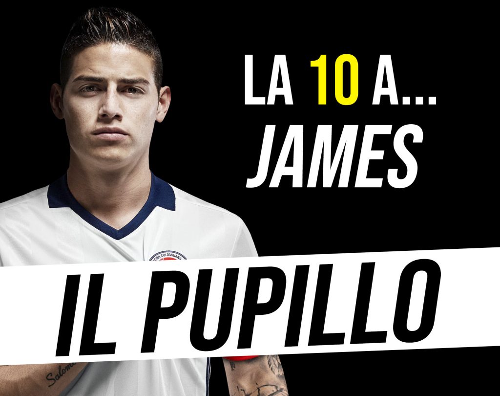 Mercato Juve: James Rodriguez piace da tempo.