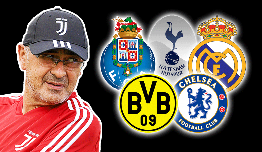 News mercato Juve: 5 nomi, Sarri ha scelto.