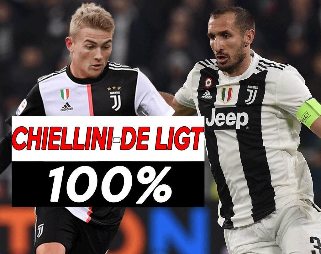 Mercato Juve: Chiellini-De Ligt, pilastri difensivi.