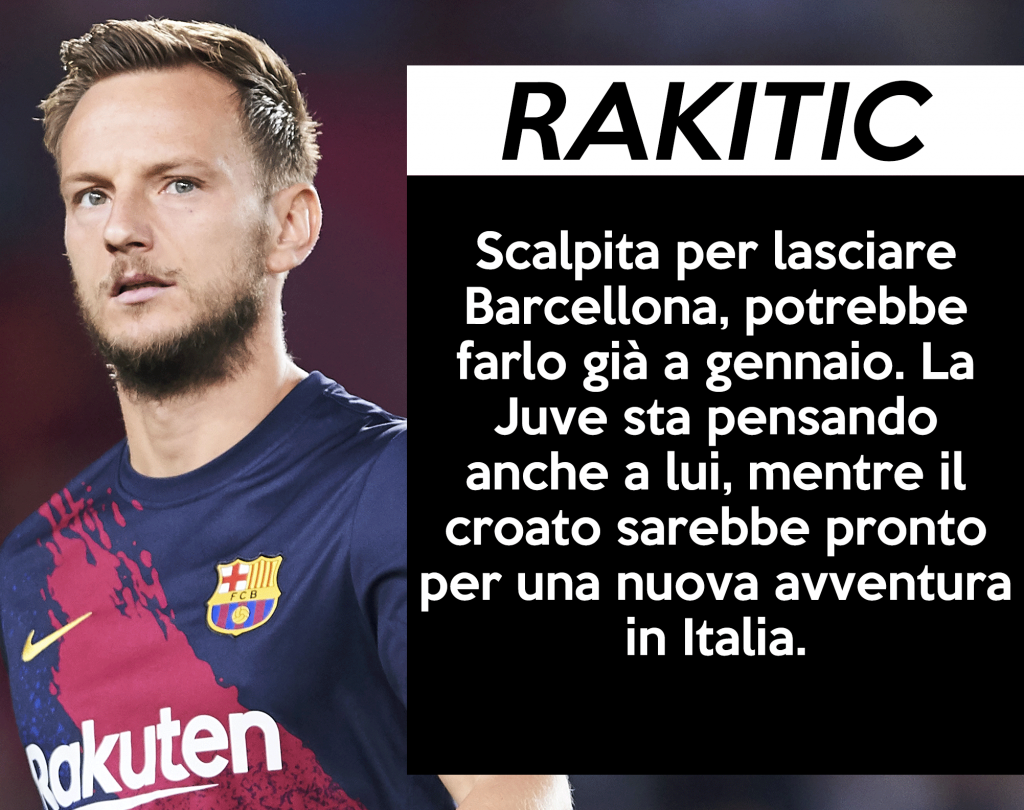 Calciomercato Juventus: Rakitic-Barcellona, storia al capolinea.