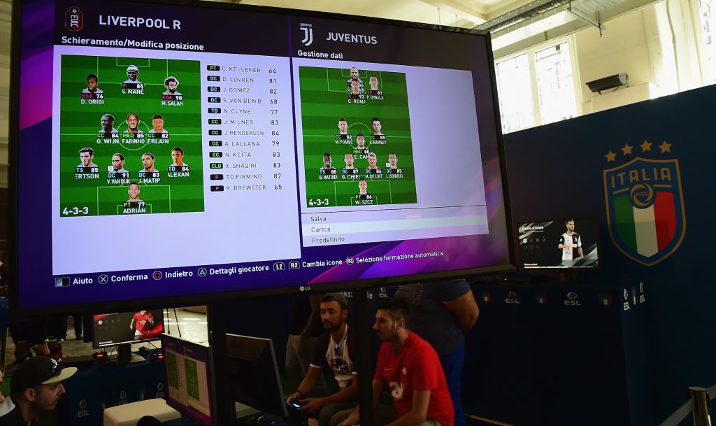 Italy eFootball Pro Evolution Soccer 2020 Team Selection