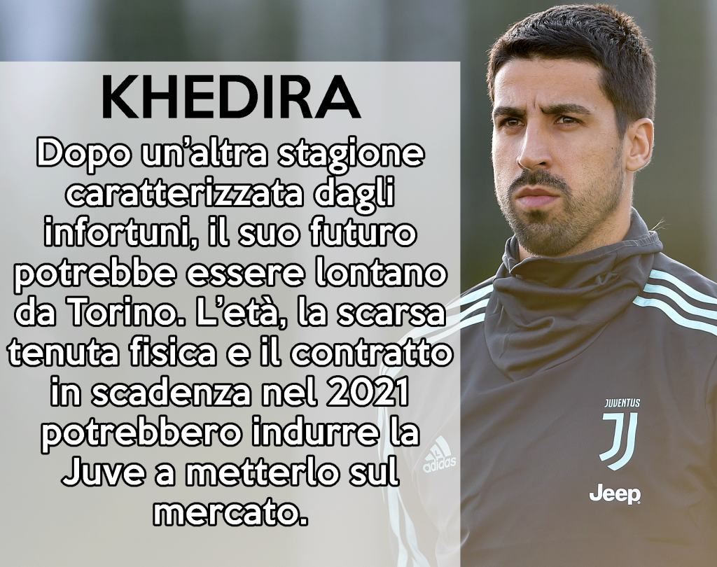 Mercato Juventus - Sami Khedira verso la cessione.