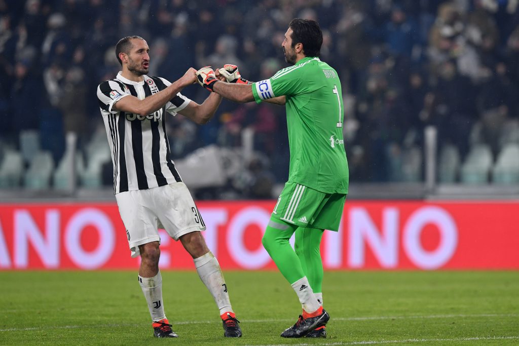 Buffon e Chiellini