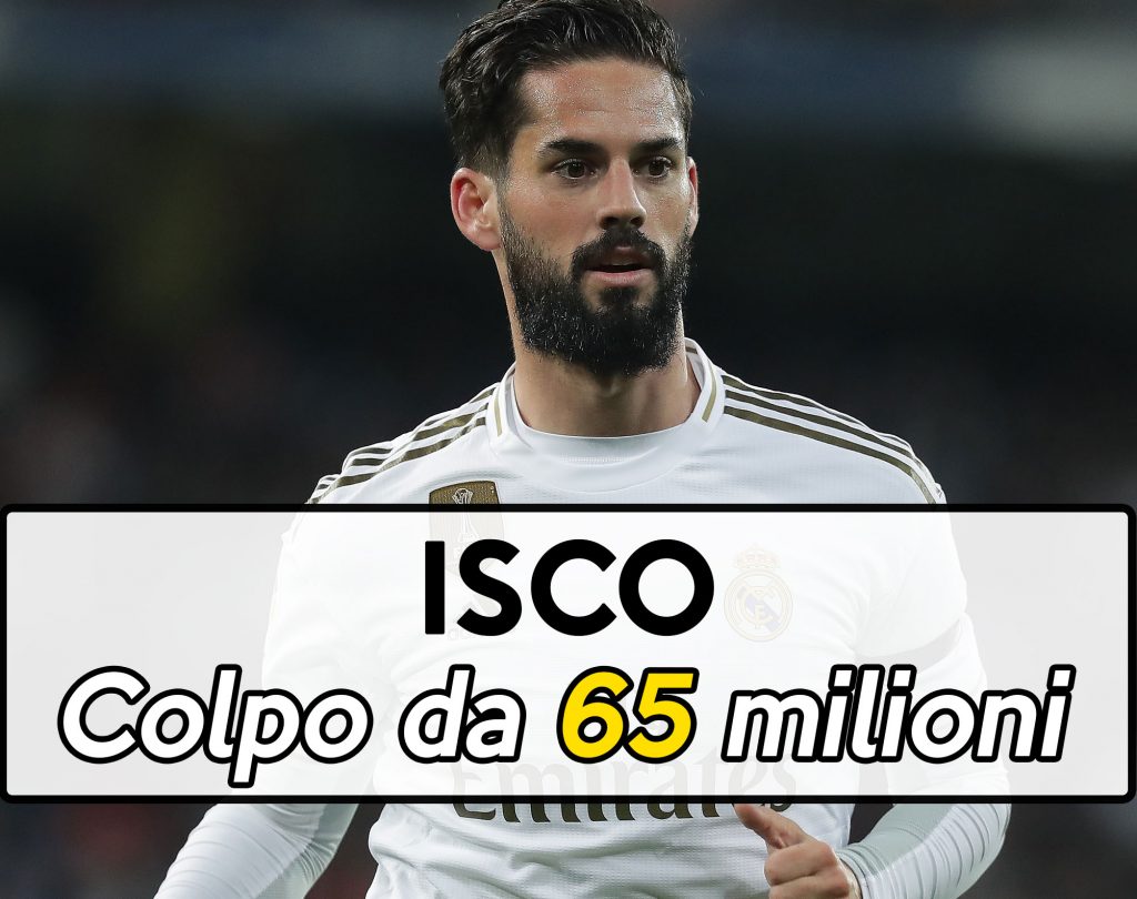 Mercato Juventus: Isco costa circa 65 milioni.