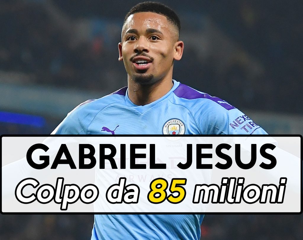 Mercato Juve - Gabriel Jesus suggestione per l'attacco.