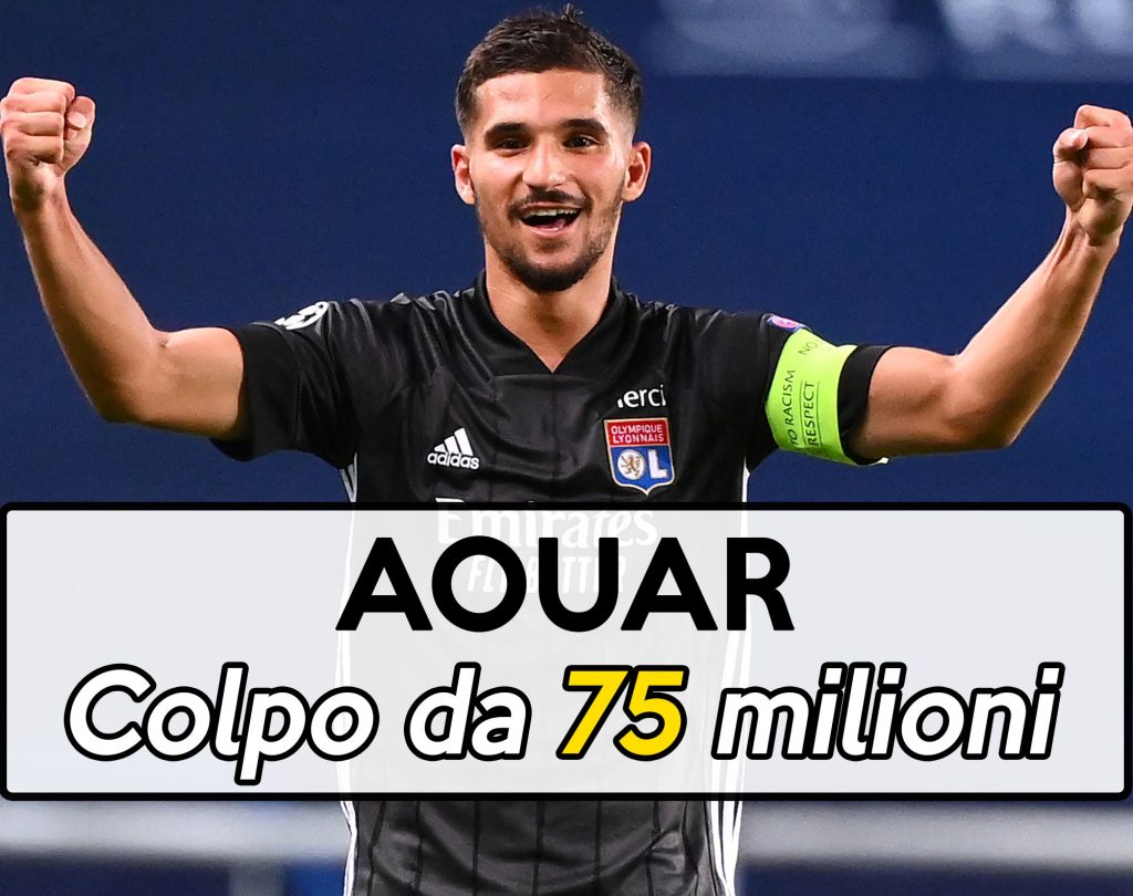 Calciomercato Juve - Houssem Aouar gioiello da 75 milioni di euro.
