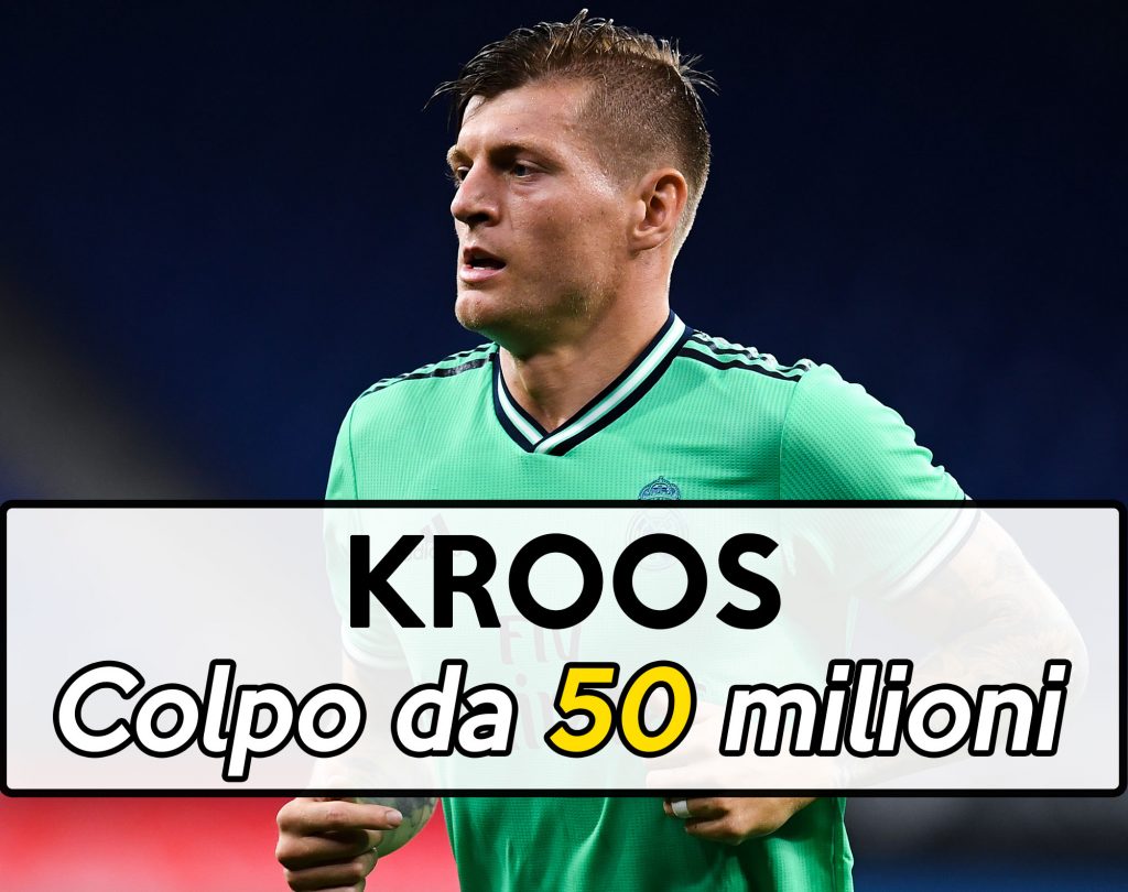 Calciomercato Juventus - Toni Kroos nome top per la mediana.