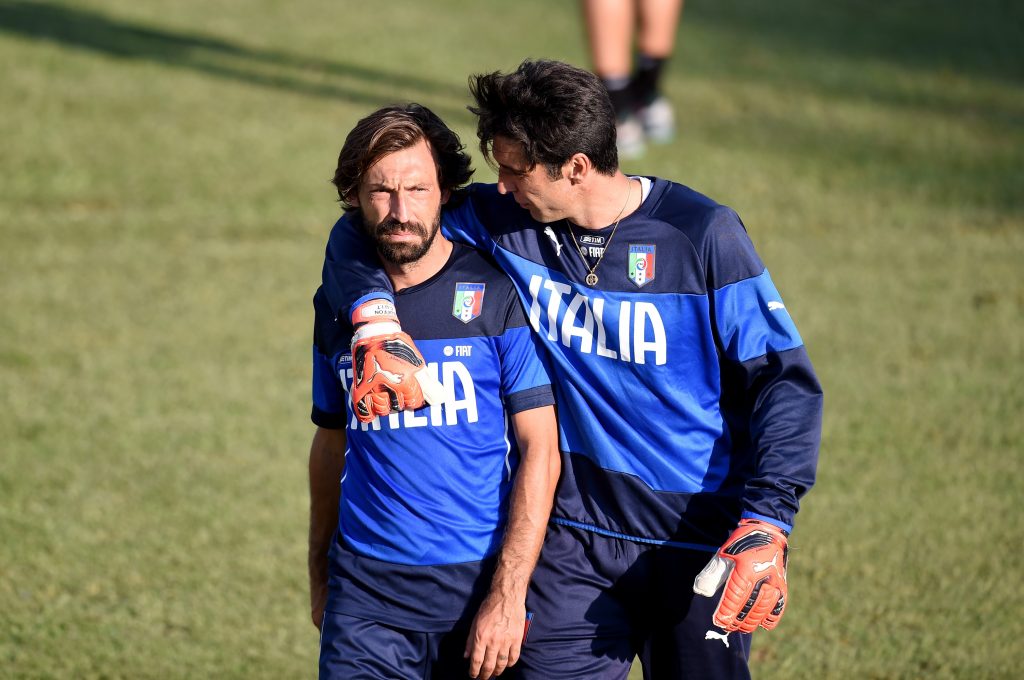 Italy Training Session And Press Conference