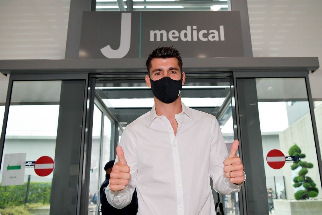 Juventus New Signing Alvaro Morata Medical Tests
