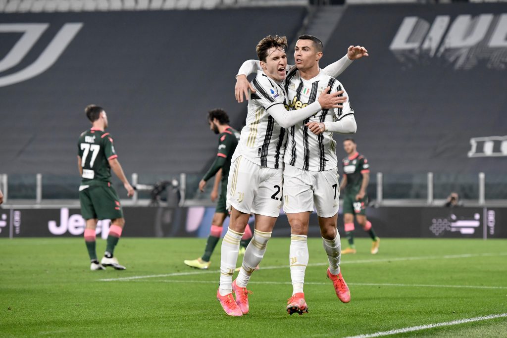 Cristiano Ronaldo e Federico Chiesa