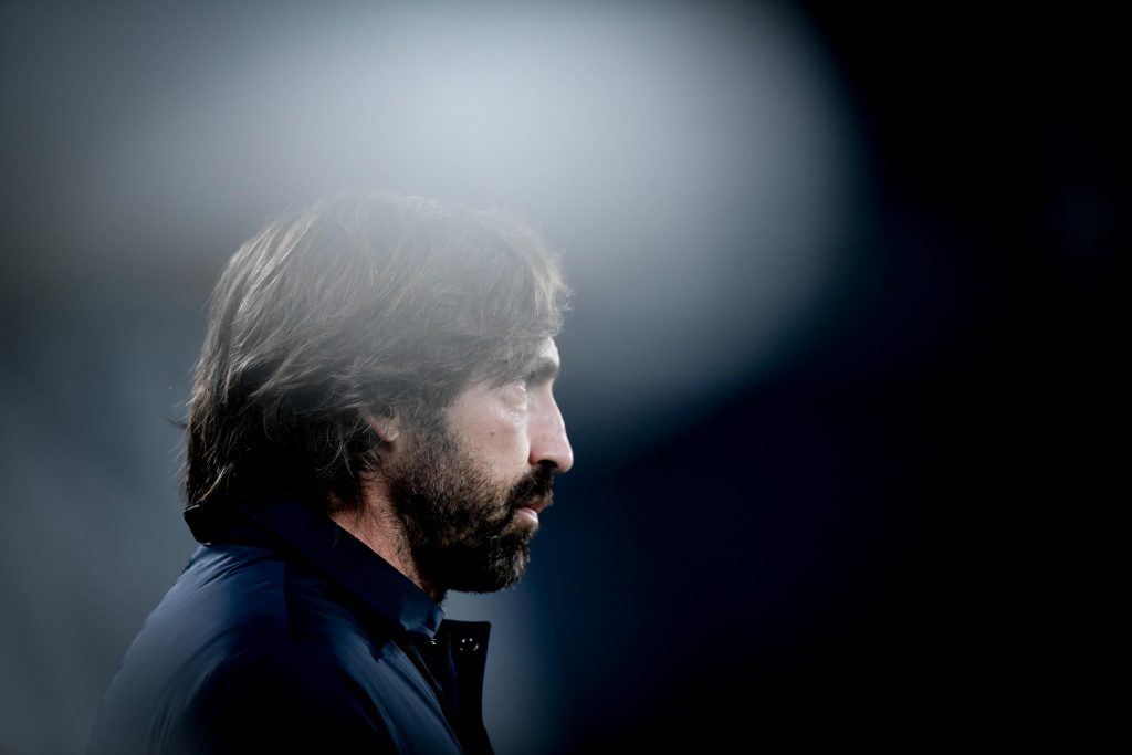 Il tecnico della Juventus Andrea Pirlo