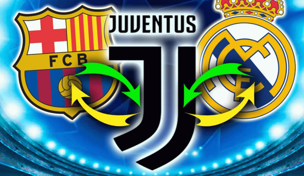 Alleanza sul mercato fra Juve, Real e Barcellona