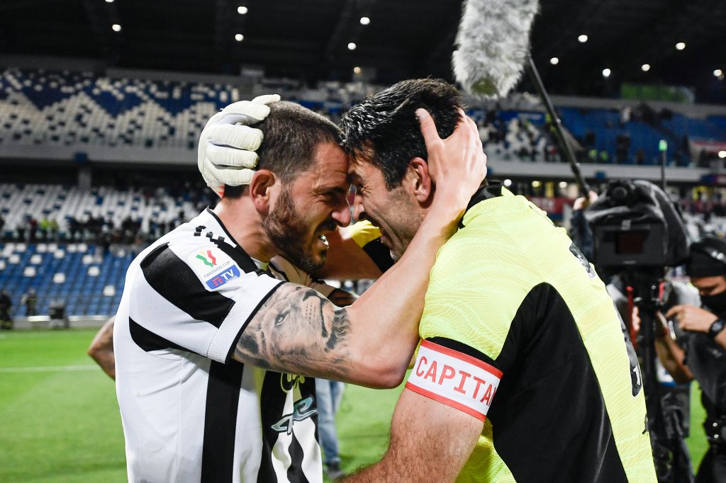 Leonardo Bonucci e Gianluigi Buffon