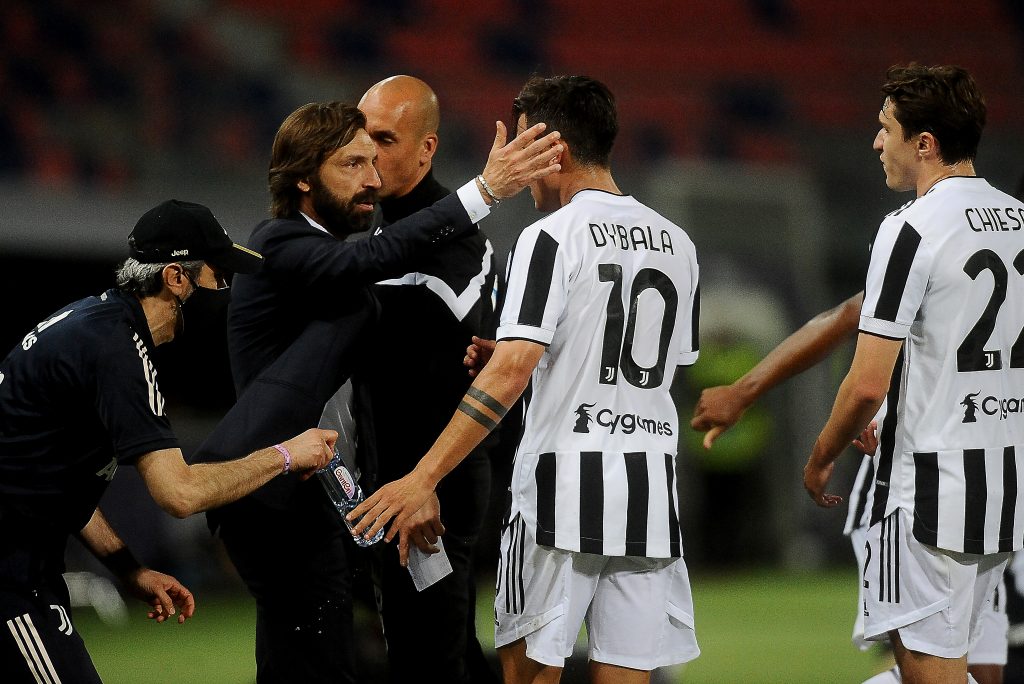 Paulo Dybala e Andrea Pirlo