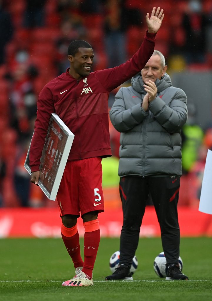 Georginio Wijnaldum, centrocampista del Liverpool