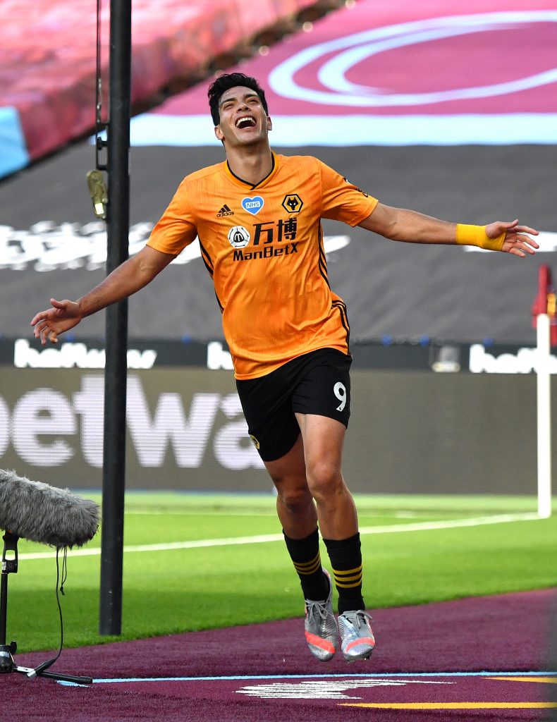 Raul Jimenez, attaccante del Wolverhampton