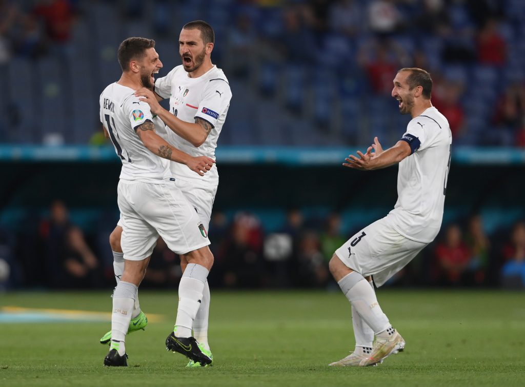 Leonardo Bonucci e Giorgio Chiellini