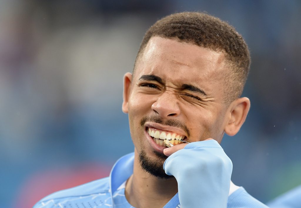 Gabriel Jesus in uscita dal Manchester City