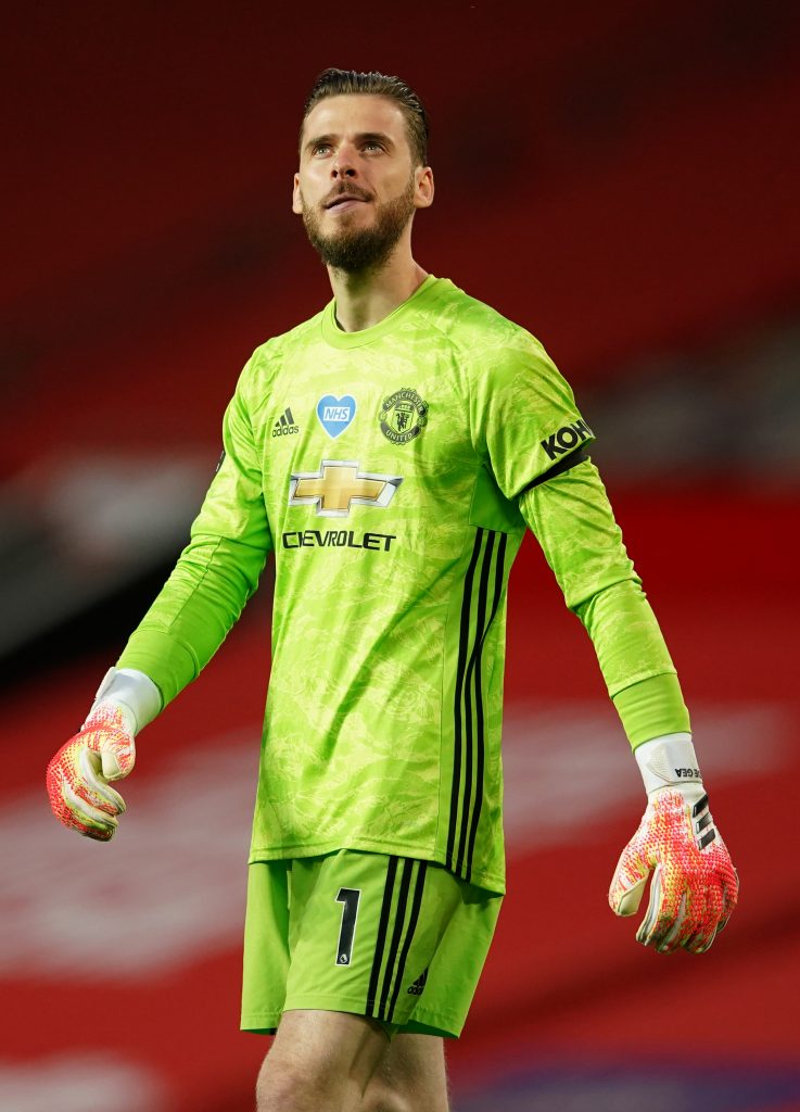 David De Gea, portiere del Manchester United