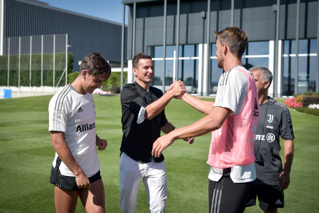 Paulo Dybala e Simone Padoin