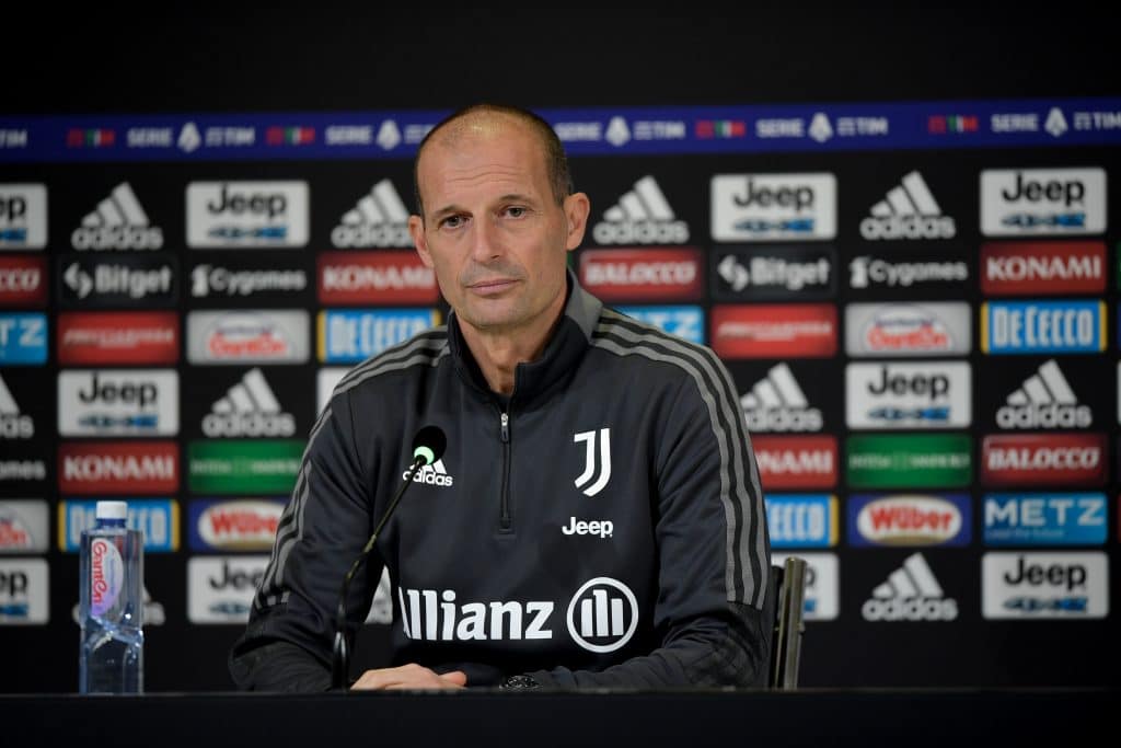 Massimiliano Allegri conferenza