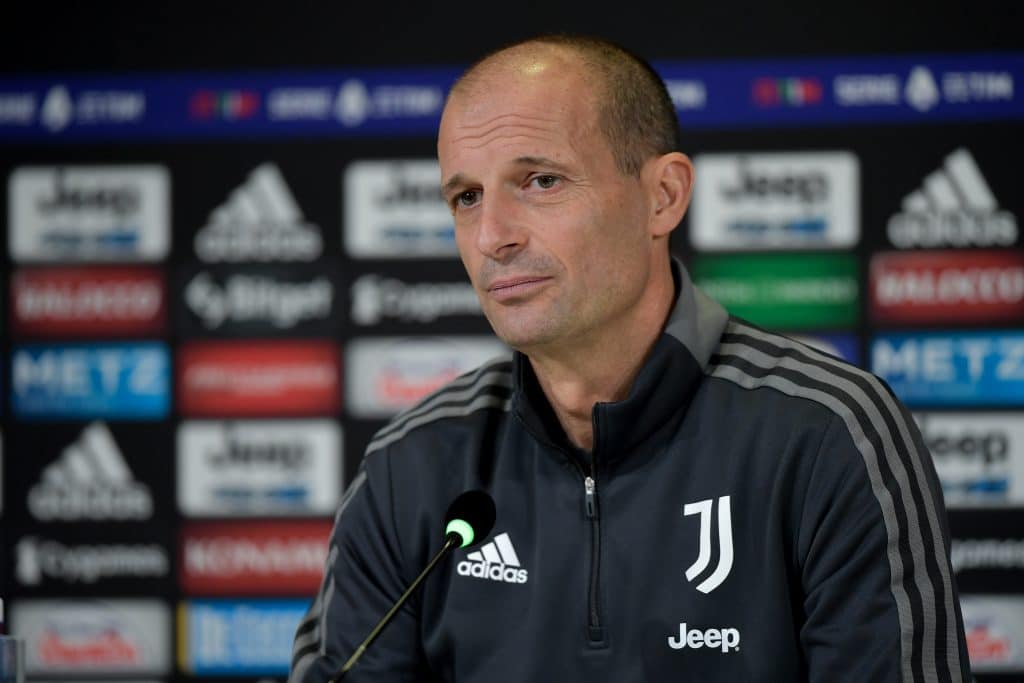 Massimiliano Allegri conferenza