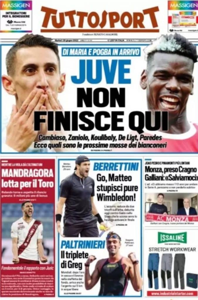 Tuttosport 28-06-22