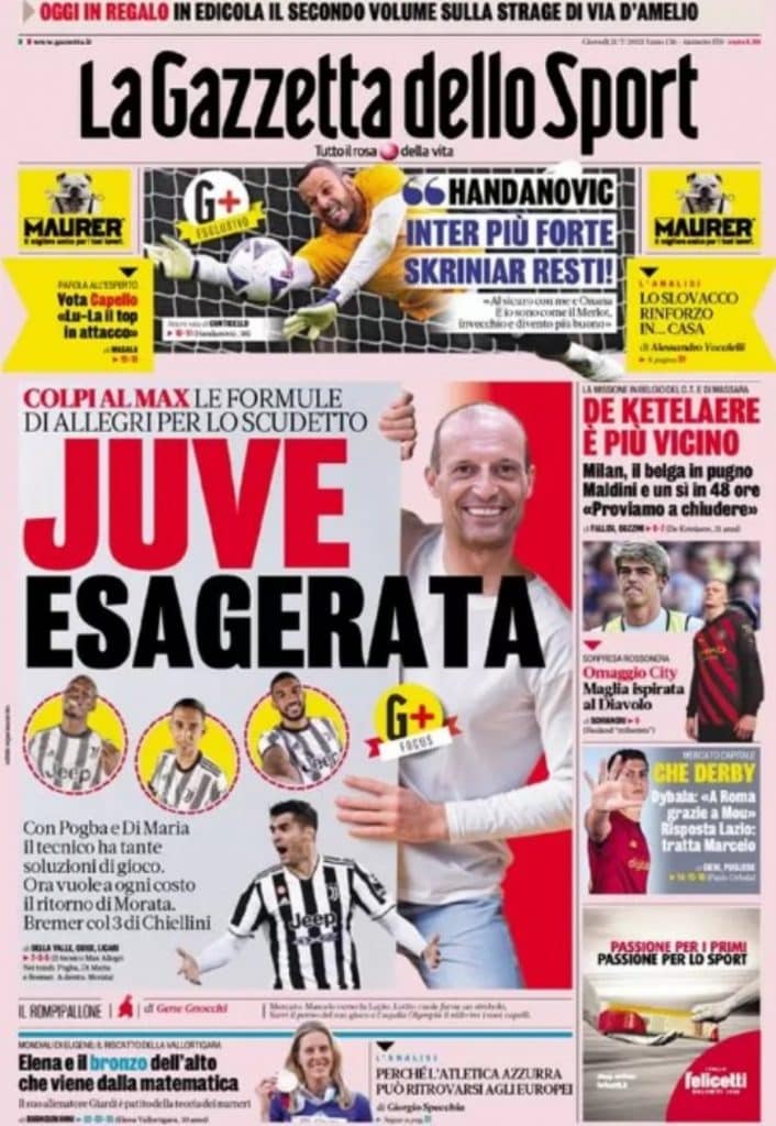 Gazzetta 21-07-22