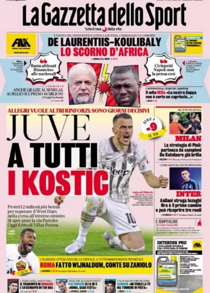 Gazzetta 4-08-22