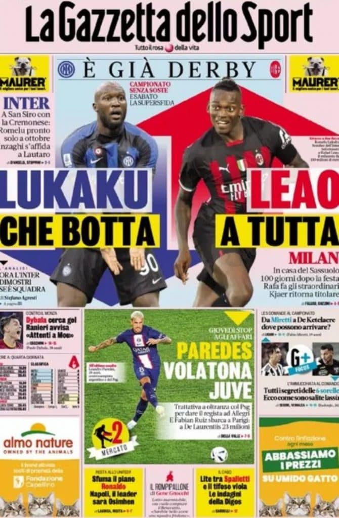 Gazzetta 30-08-22