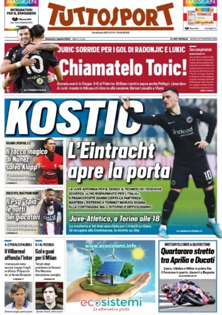 Gazzetta 7-08-22