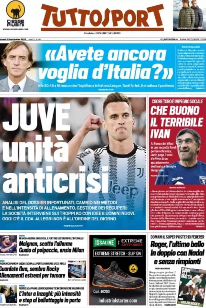 Tuttosport 23-09-22